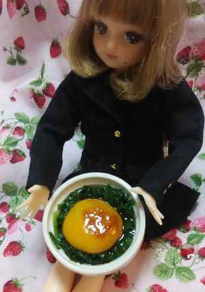 リカちゃんサイズ♡ニラユッケꕤ*.ﾟ-レシピのメイン写真
