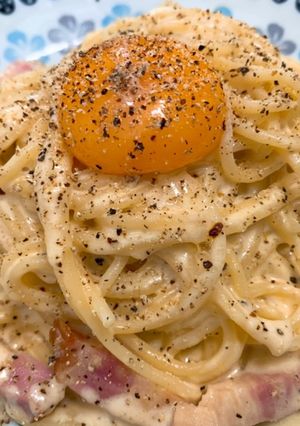 牛乳なのに濃厚☆絶品カルボナーラ-レシピのメイン写真