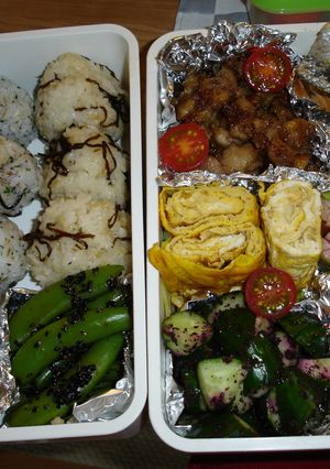 春のピクニック弁当♪-レシピのメイン写真