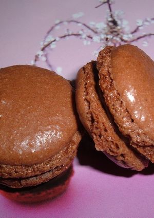 *チョコマカロン*-レシピのメイン写真