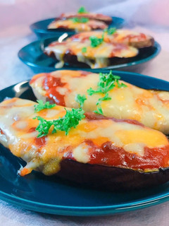 超簡単!焼き茄子のミートソース焼き-レシピのメイン写真