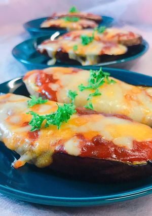 超簡単！焼き茄子のミートソース焼き-レシピのメイン写真