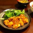 鶏もも肉のピリ辛ソース