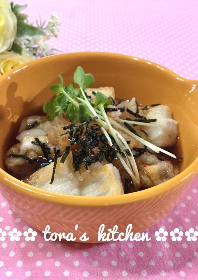 やみつき☘️おつまみ揚げ餅＆温OR冷そば-レシピのメイン写真