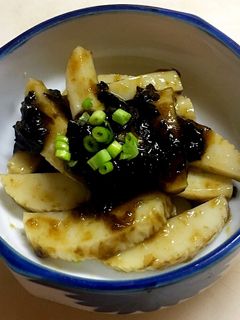 蒲鉾のワサビ海苔の佃煮和え-レシピのメイン写真