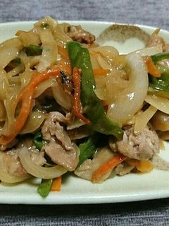 定食屋さん風*豚こま肉のスタミナ炒め-レシピのメイン写真