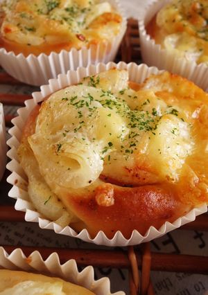 玉ねぎパン（HB使用）-レシピのメイン写真
