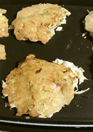 小麦粉で作るうちのお好み焼き♪-レシピのメイン写真