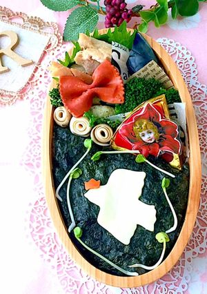 5月31日 蒸し鶏と鶏ハンバーグ 海苔弁-レシピのメイン写真