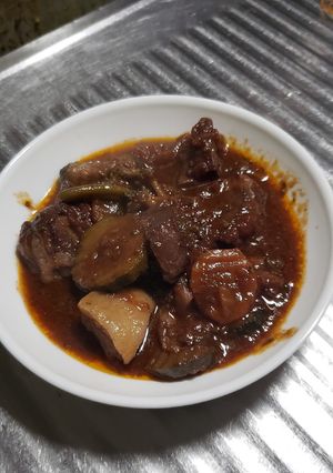 豚肩ロース肉のトロトロ赤ワイン煮込み-レシピのメイン写真