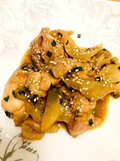 (冷凍)鶏モモのネギ味噌焼き-レシピのメイン写真