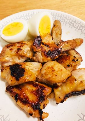 (冷凍)鶏モモとごぼうの和風仕込み焼き-レシピのメイン写真