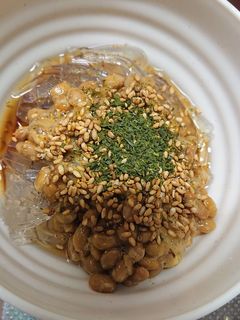 ところてんと納豆和え-レシピのメイン写真
