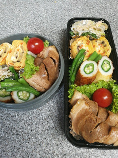 中学生男子と主人のお弁当☆-レシピのメイン写真