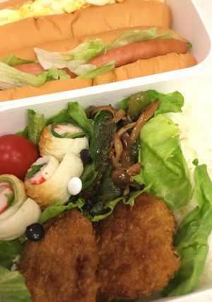 男子高生弁当☆豚バラミルフィーユカツ-レシピのメイン写真