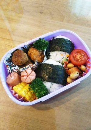 19/6/2 年少さんお弁当-レシピのメイン写真