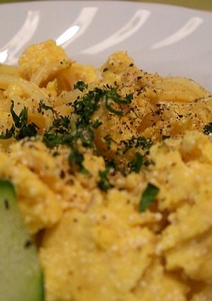 ツナとたまごとタラコのスパゲッティ-レシピのメイン写真