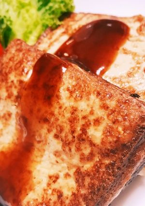 シンプルで満足♡豆腐ステーキ-レシピのメイン写真
