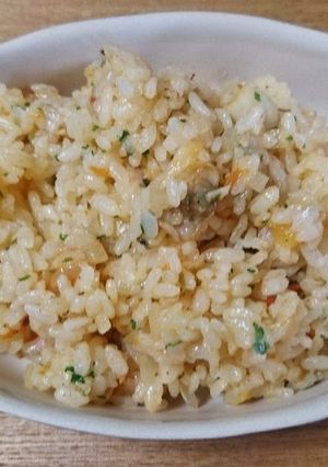 ピラフ風♪簡単！トマトソースのまぜご飯♪-レシピのメイン写真
