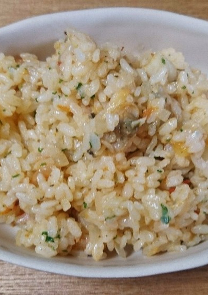 ピラフ風♪簡単！トマトソースのまぜご飯♪-レシピのメイン写真