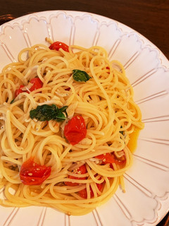 しらすとトマトのオイルパスタ-レシピのメイン写真