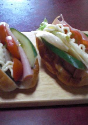 簡単　サンドイッチ☆朝食　ブランチ　昼食-レシピのメイン写真