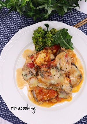 鰤のトマトチーズ焼き-レシピのメイン写真