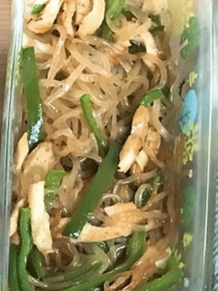 糸こんにゃくとピーマンのきんぴら-レシピのメイン写真