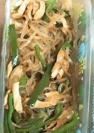 糸こんにゃくとピーマンのきんぴら-レシピのメイン写真
