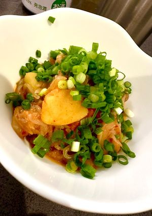 ご飯が進むこと間違いなし‼️キムチ肉じゃが-レシピのメイン写真
