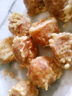 気楽に「たこ焼きの天ぷら」・紅ショウガ味-レシピのメイン写真