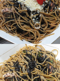 ひじきとベーコンのペペロンチーノ風パスタ-レシピのメイン写真