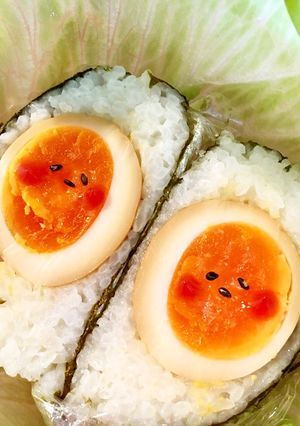 味玉おにぎり-レシピのメイン写真