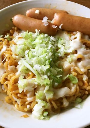 汁なし辛ラーメン-レシピのメイン写真