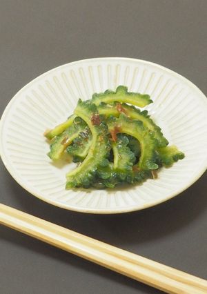 ゴーヤーのシークヮーサー醤油和え-レシピのメイン写真