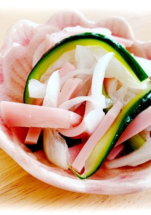 玉ねぎ、きゅうり、魚ニソのマリネ♡-レシピのメイン写真