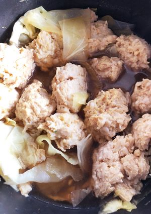 えのきでかさ増し鶏団子のスープ-レシピのメイン写真