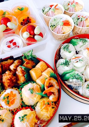 運動会おかず少なめ弁当-レシピのメイン写真