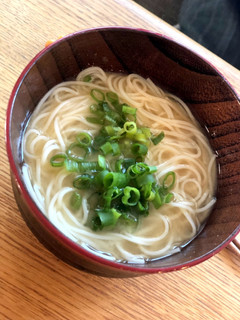 素麺の味噌汁-レシピのメイン写真