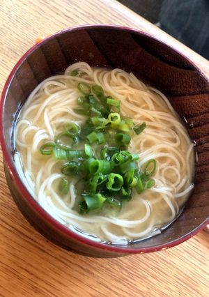素麺の味噌汁-レシピのメイン写真