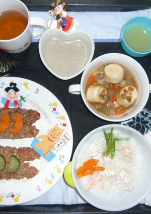 卵と牛乳が食べれないコの為のハンバーグ☆-レシピのメイン写真