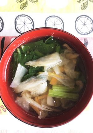 切り干し大根の塩スープ-レシピのメイン写真