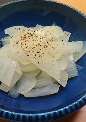 余った新玉ねぎ消費！レンジで簡単おひたし-レシピのメイン写真