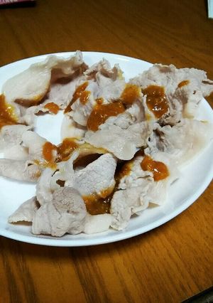 簡単!豚味噌しゃぶしゃぶ-レシピのメイン写真