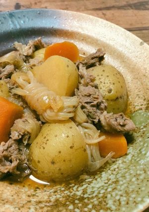 《炊飯器》味染みつゆだく！肉じゃが-レシピのメイン写真