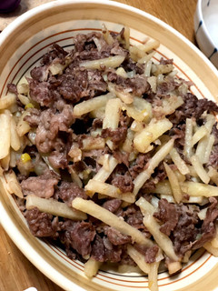 牛肉とジャガイモのネギ塩炒め-レシピのメイン写真