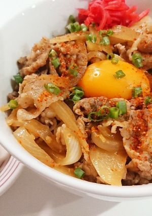 給料前のズボラ飯！がっつける豚丼！-レシピのメイン写真