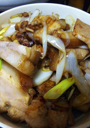 本格中華・トンポーローの葱焼き-レシピのメイン写真