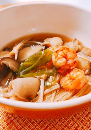 簡単！時短！海鮮キノコ煮-レシピのメイン写真