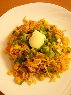 味噌バター焼きそば-レシピのメイン写真